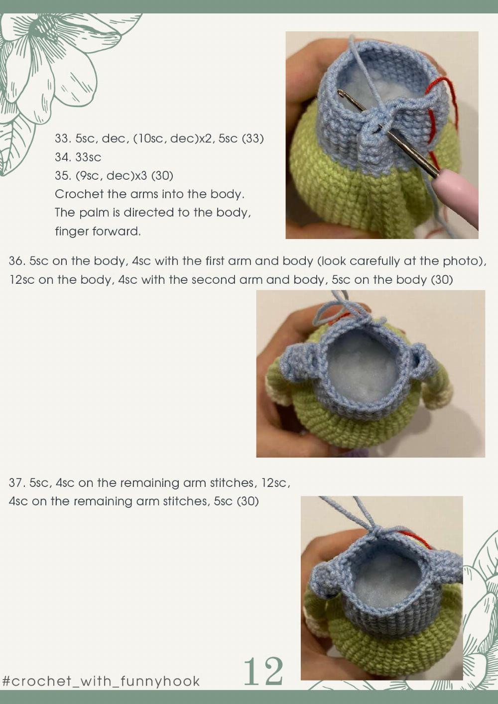 BUTTERFLY "MI" crochet pattern