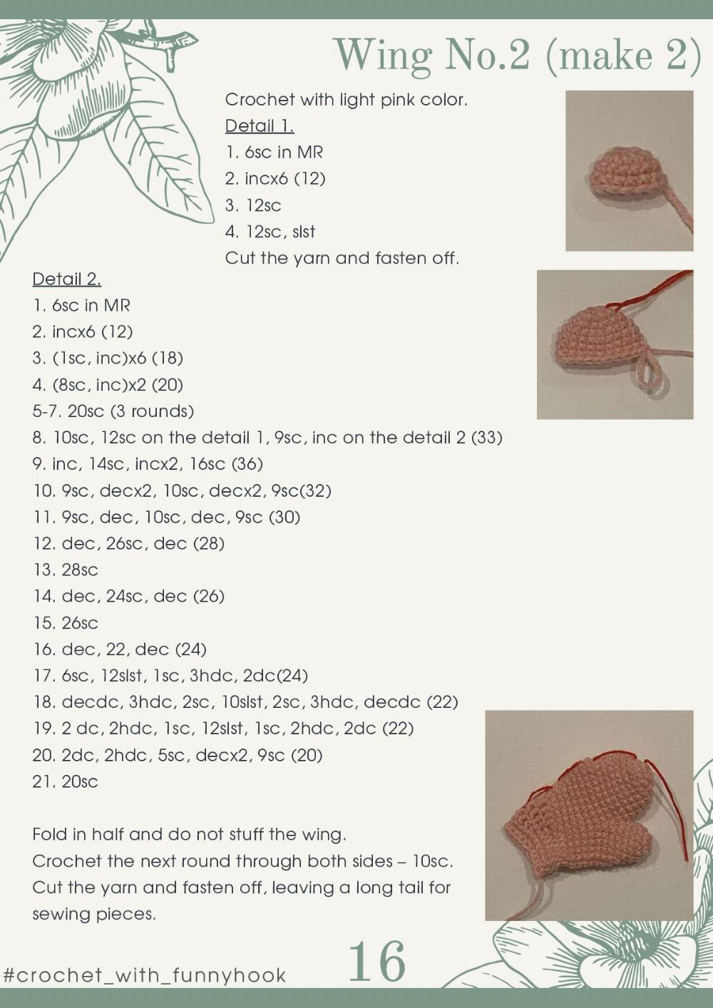 BUTTERFLY "MI" crochet pattern