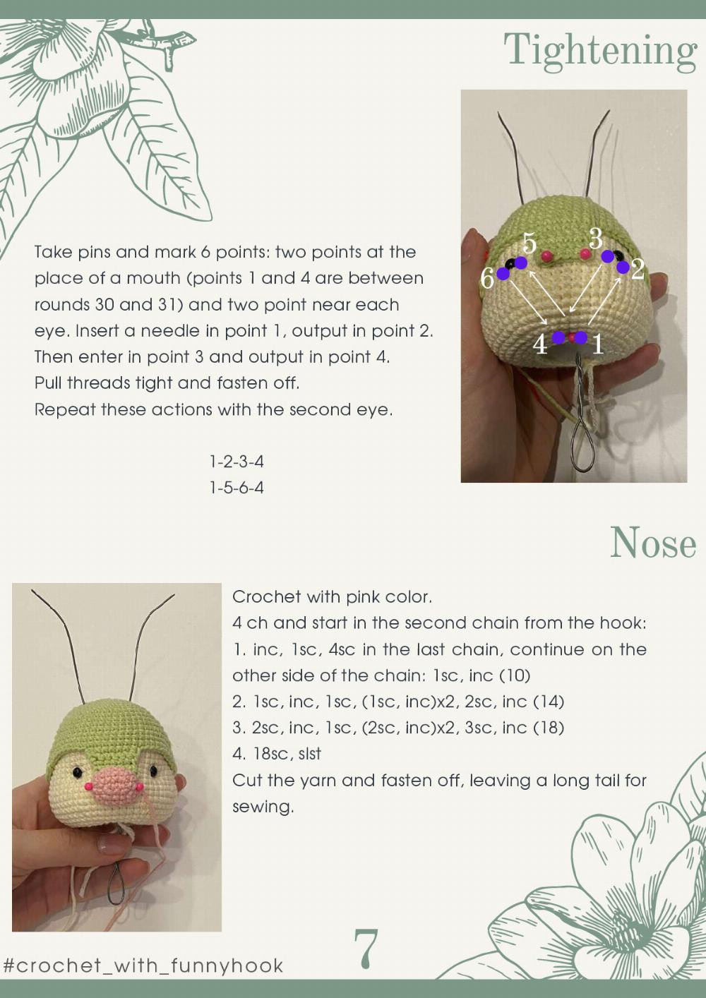 BUTTERFLY "MI" crochet pattern