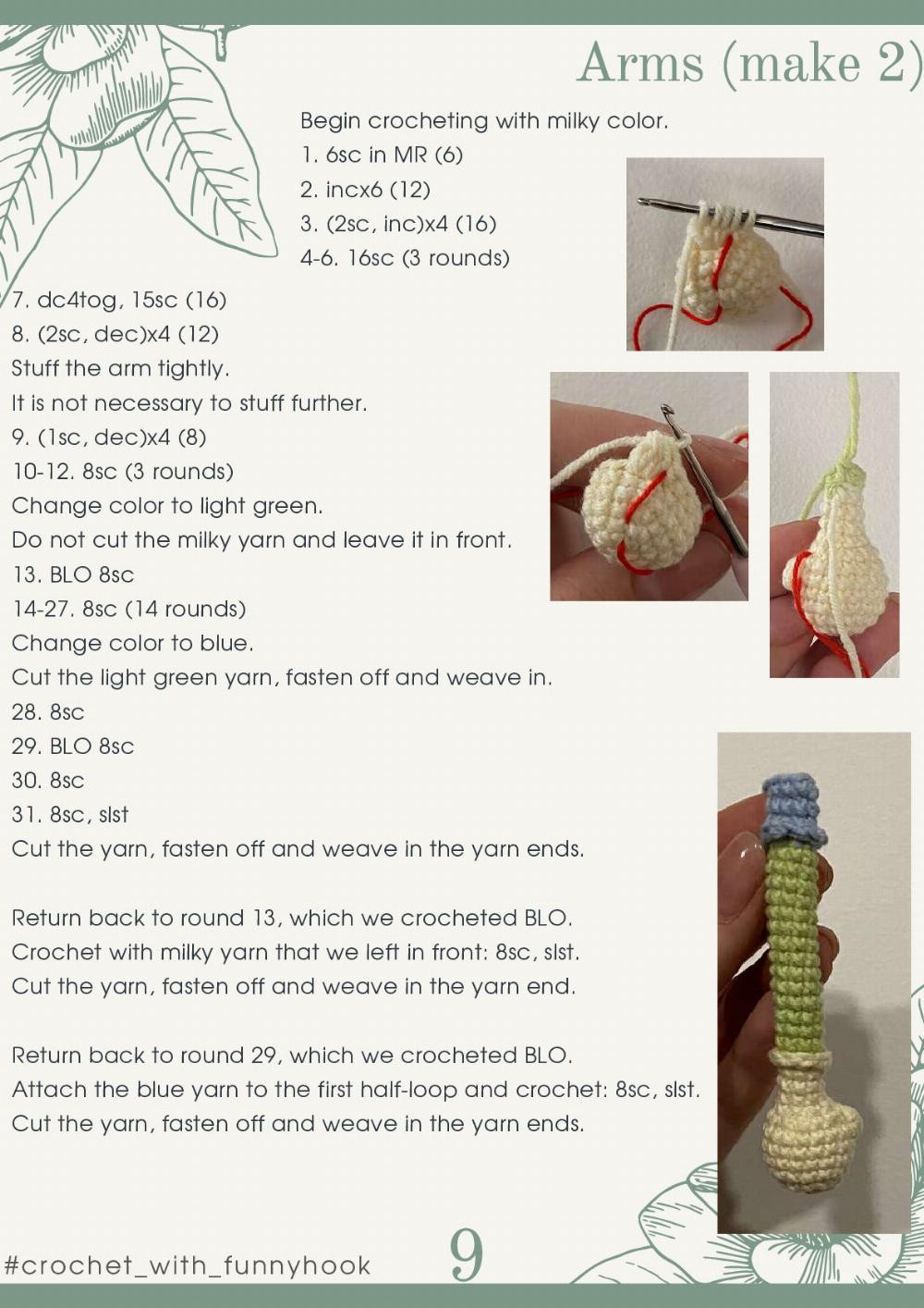 BUTTERFLY "MI" crochet pattern