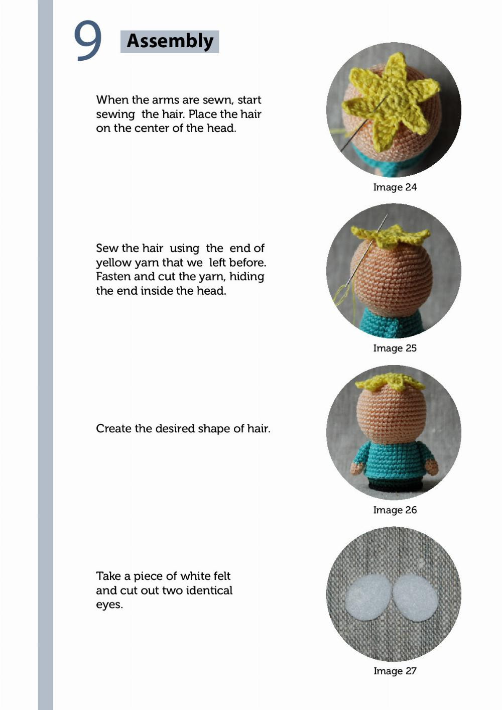 Butters and Underpants Gnome South Park collection Crochet pattern