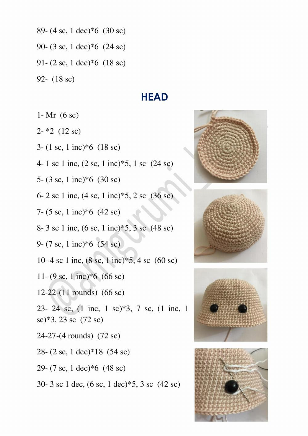 cansin baby doll pattern