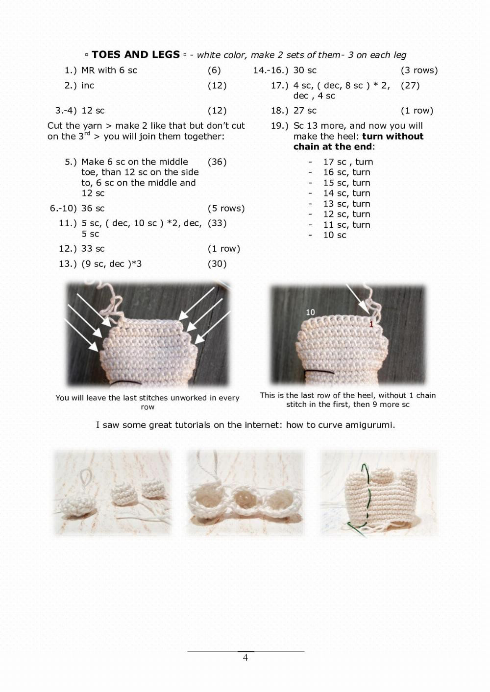 Cat tom crochet pattern