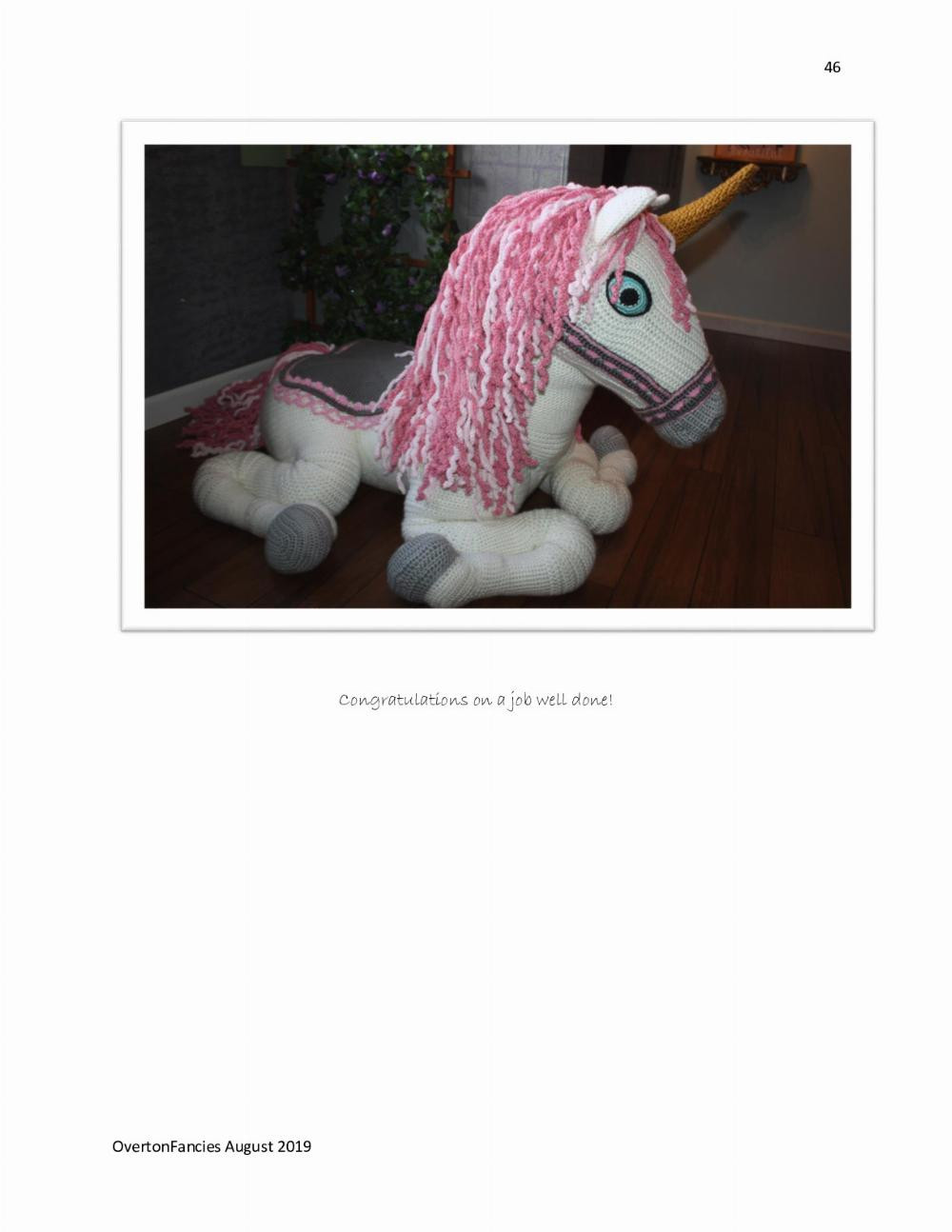 Celeste the Unicorn crochet pattern