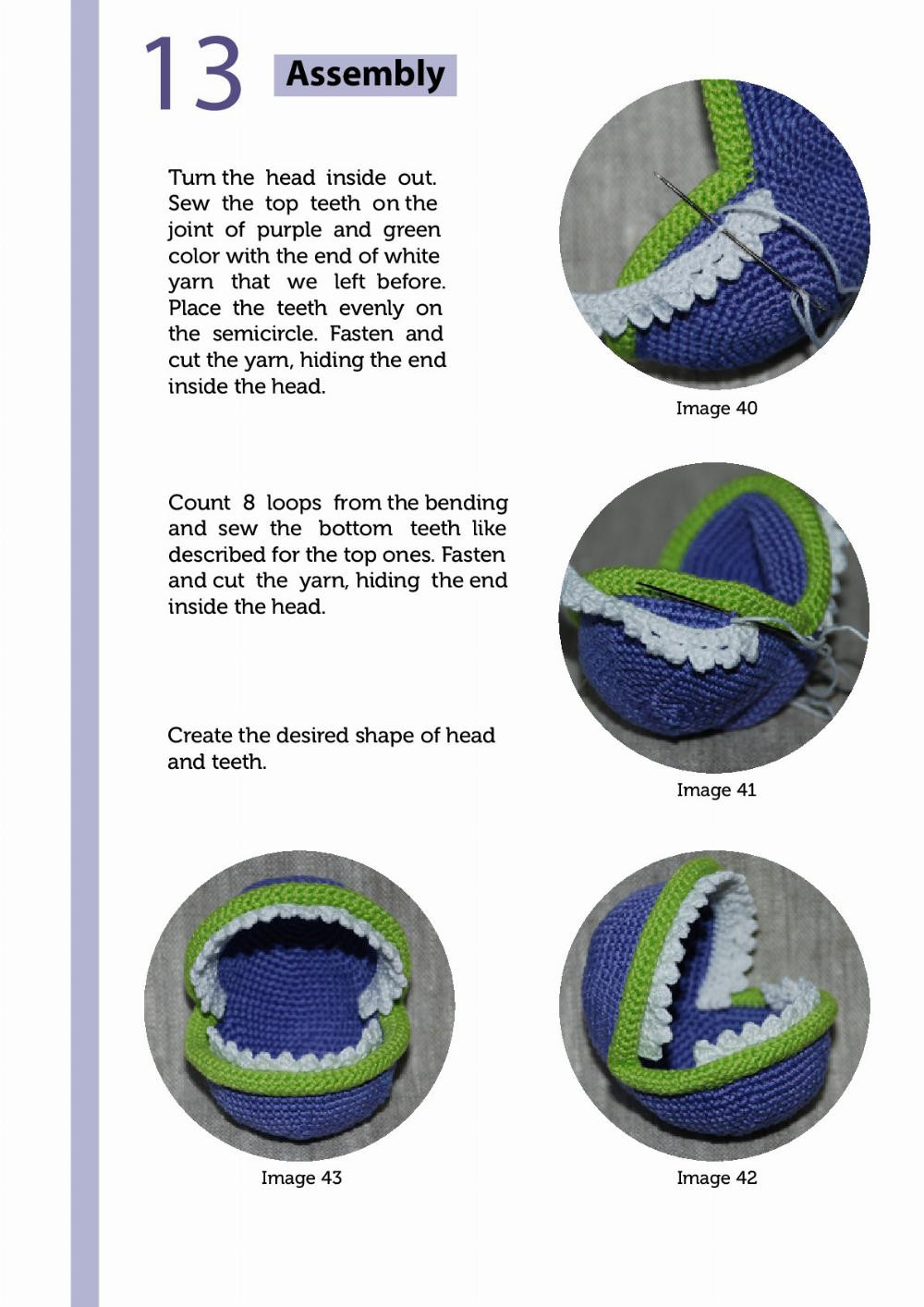 Chomper Plants vs Zombies collection Crochet pattern