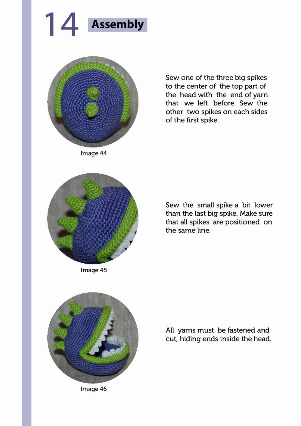 Chomper Plants vs Zombies collection Crochet pattern