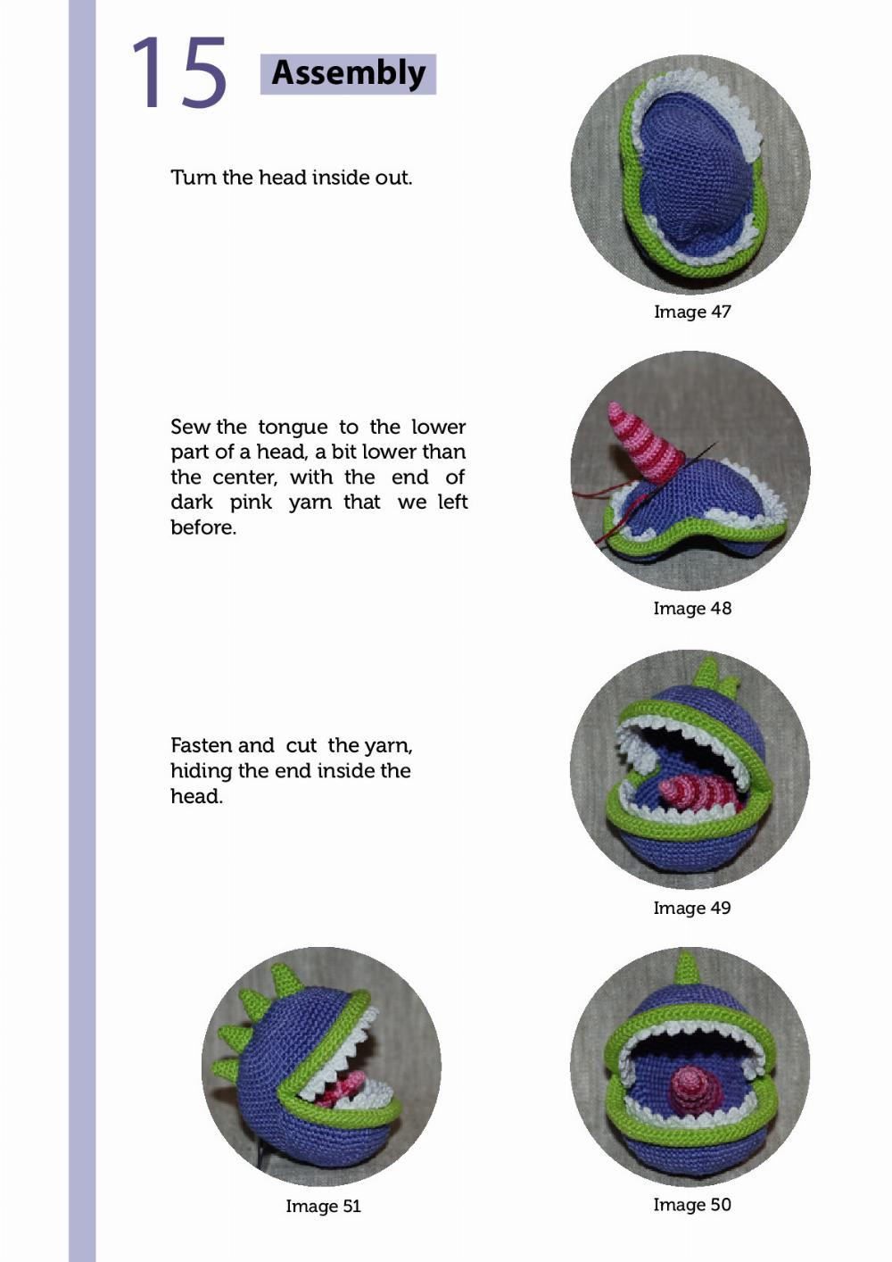 Chomper Plants vs Zombies collection Crochet pattern