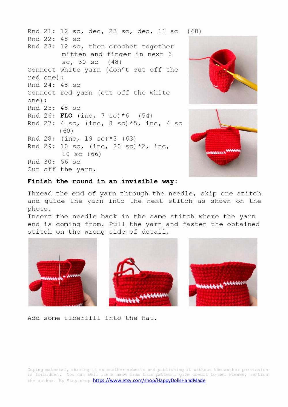 Christmas Gnomes crochet pattern