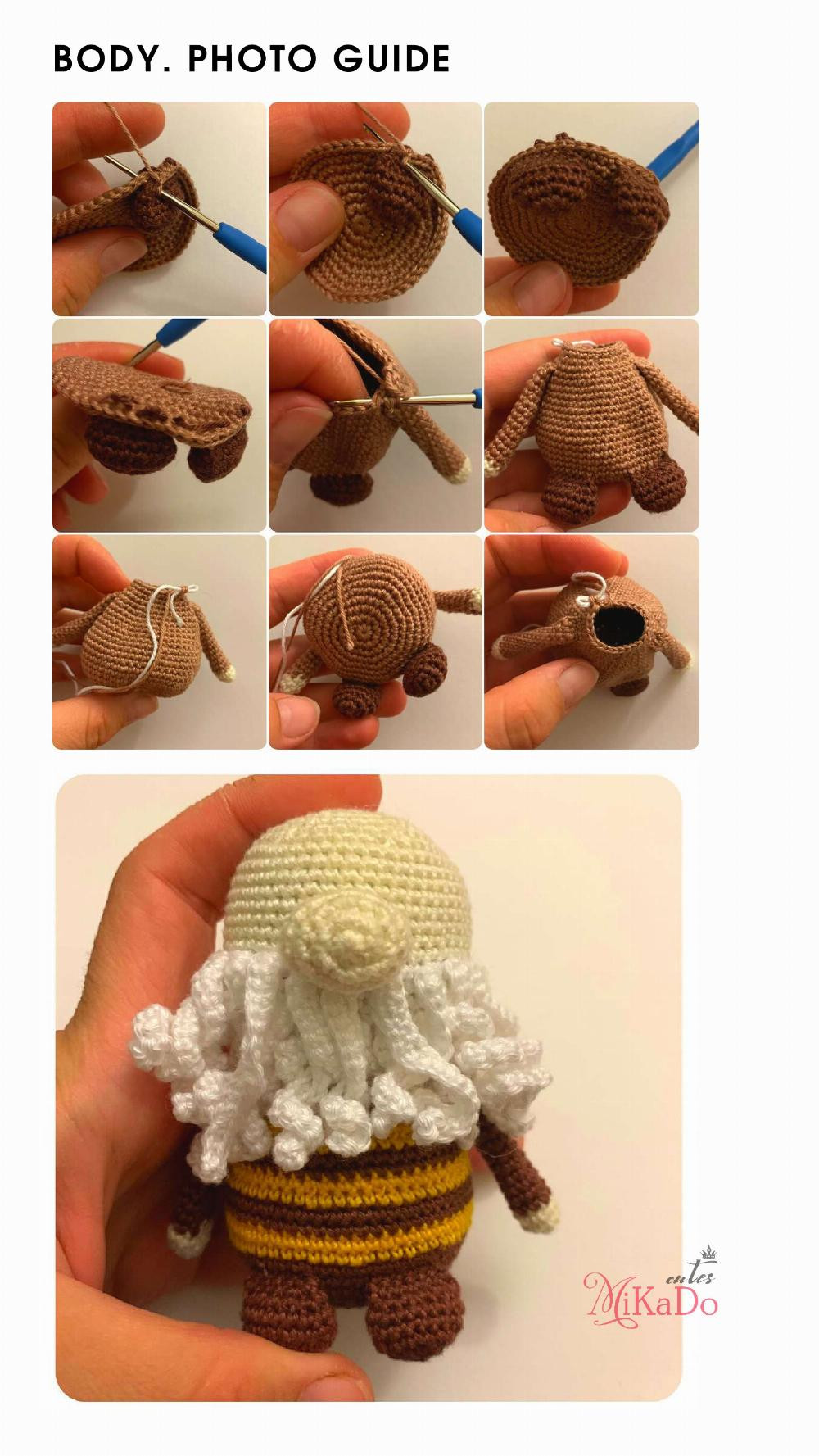 Coskun Bee Gnome Crochet Pattern