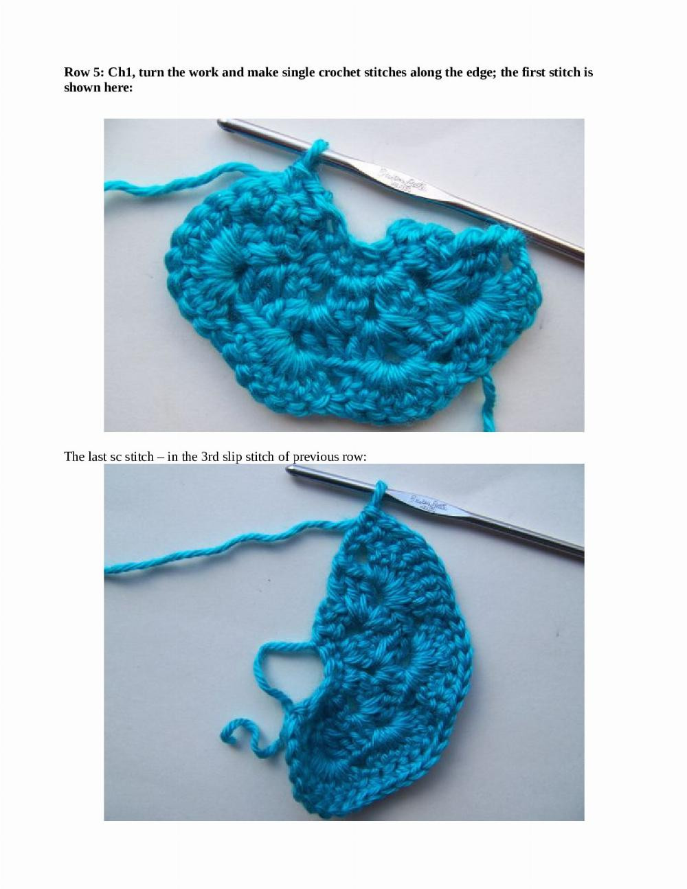 Crochet blue Elephant