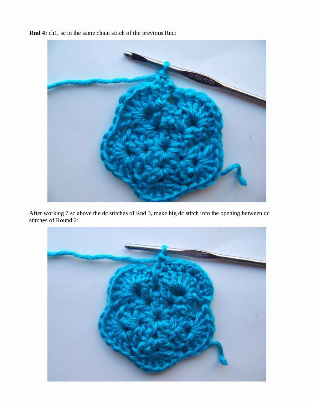 Crochet blue Elephant