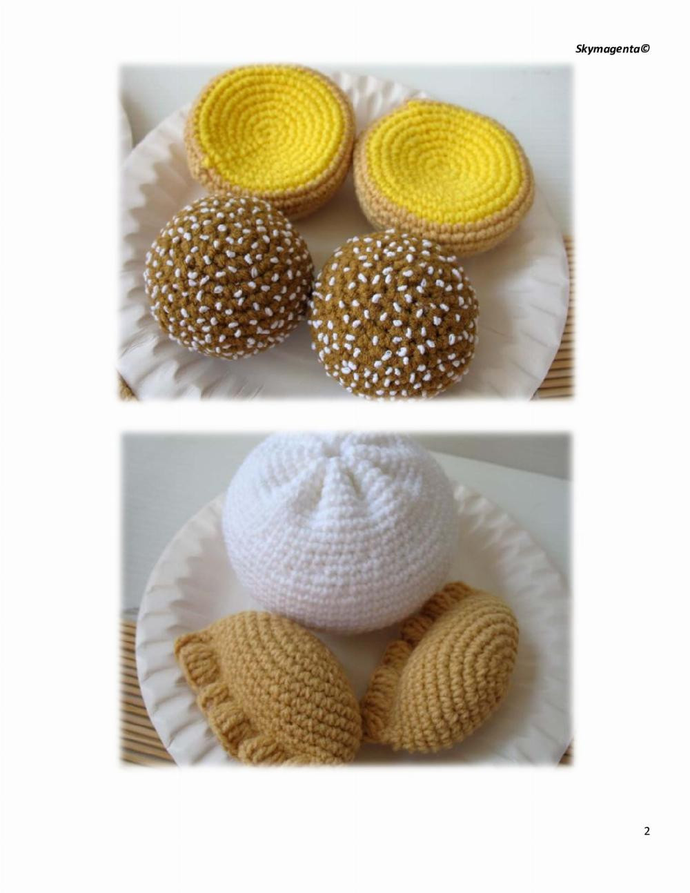 Crochet Dim Sum Pattern