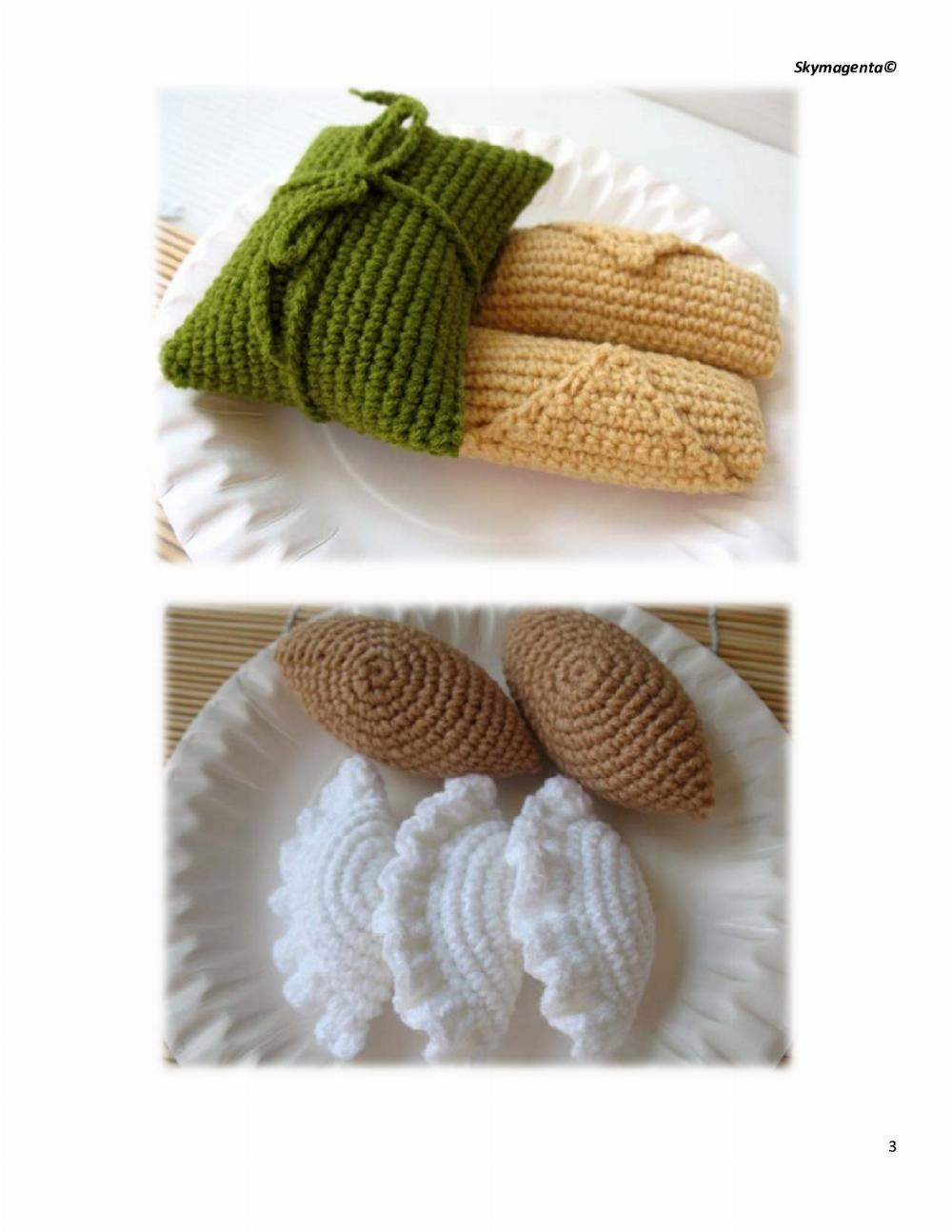 Crochet Dim Sum Pattern