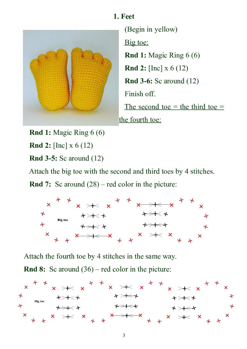 CROCHET HOMER SIMPSON PATTERN