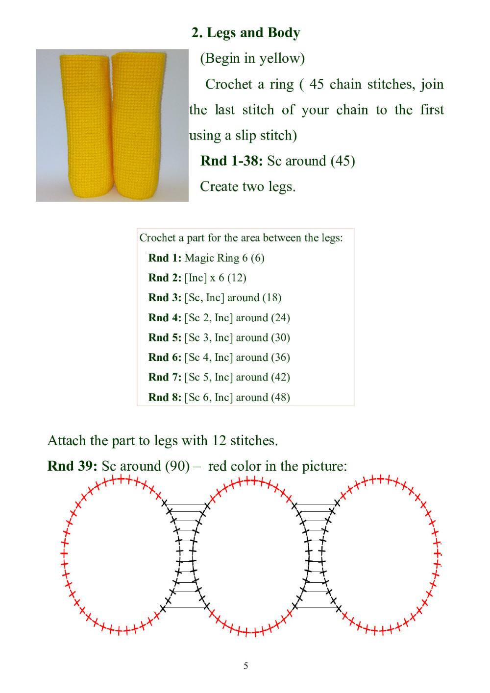 CROCHET HOMER SIMPSON PATTERN