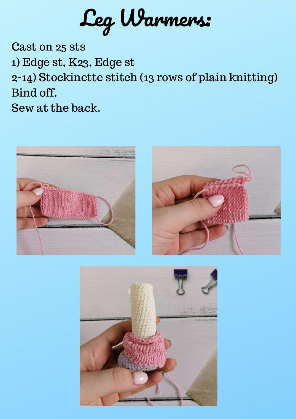 Crochet & Knitting Doll Pattern Alexa