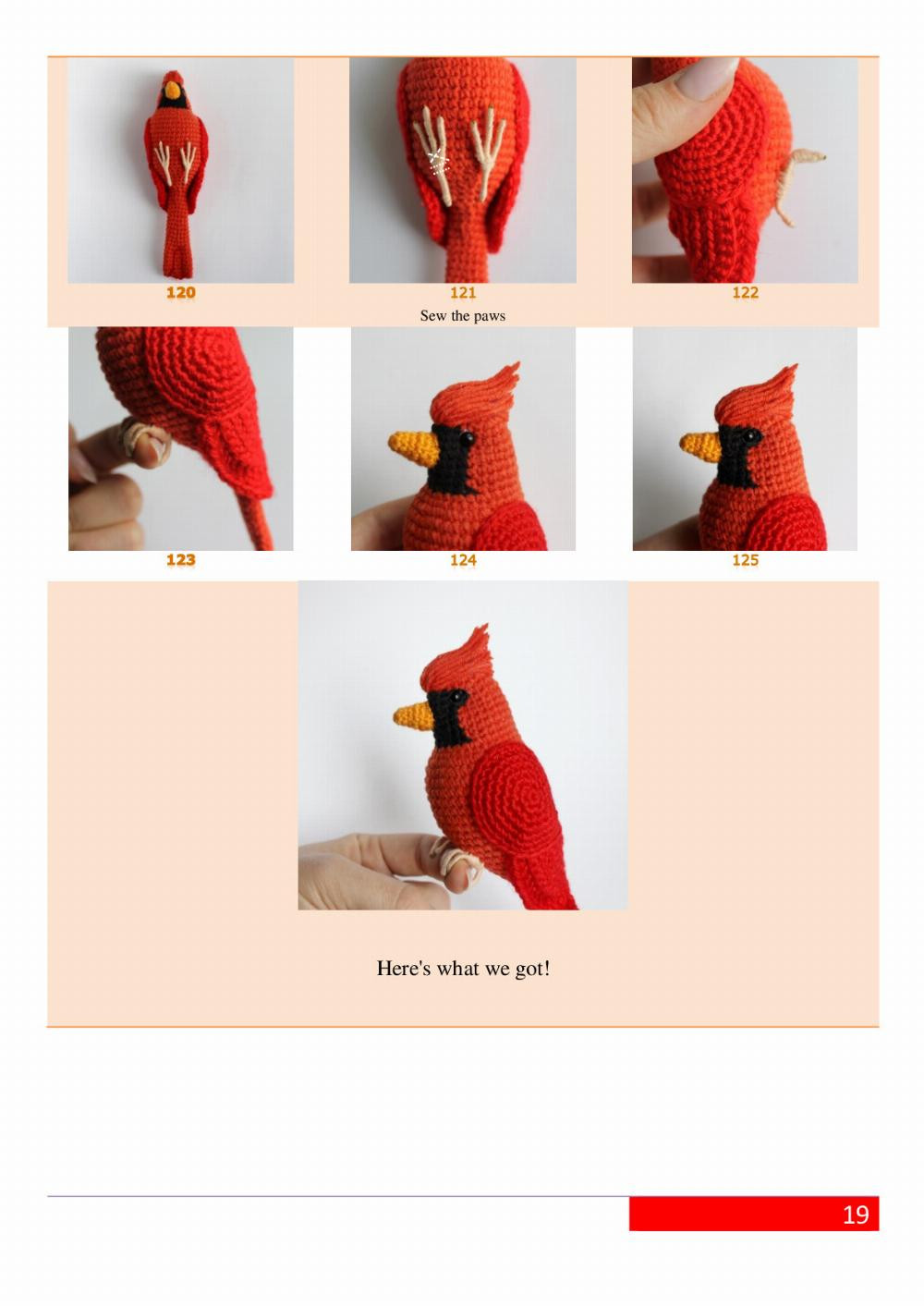 crochet parrot pattern