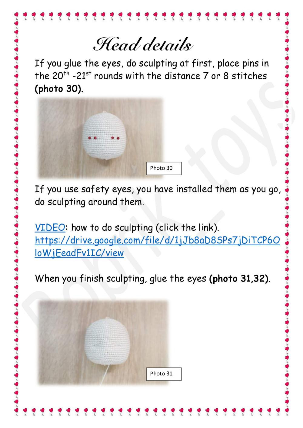 crochet pattern a doll the lugooka