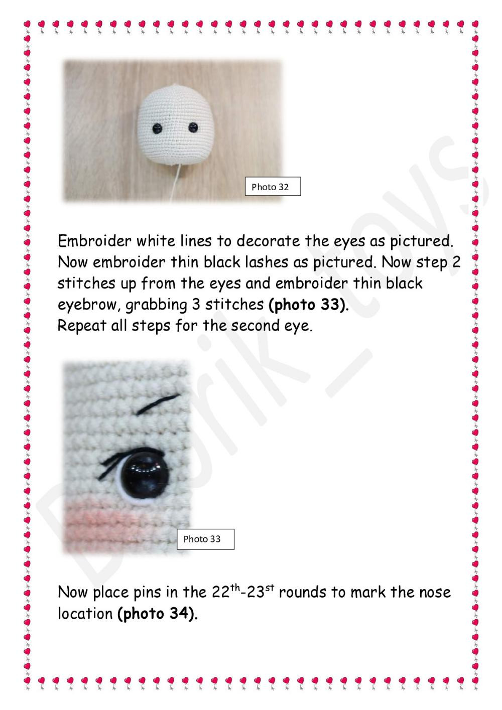 crochet pattern a doll the lugooka