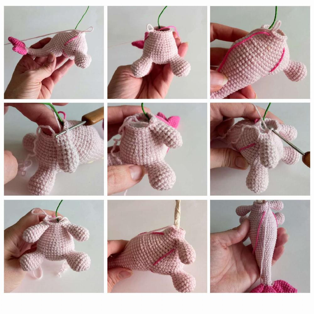 Crochet pattern AXOLOTL