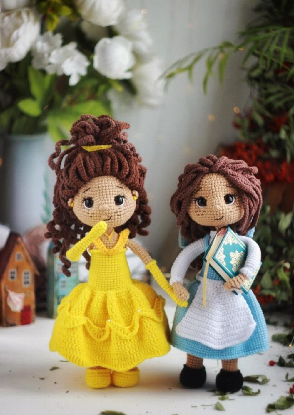 crochet pattern belle