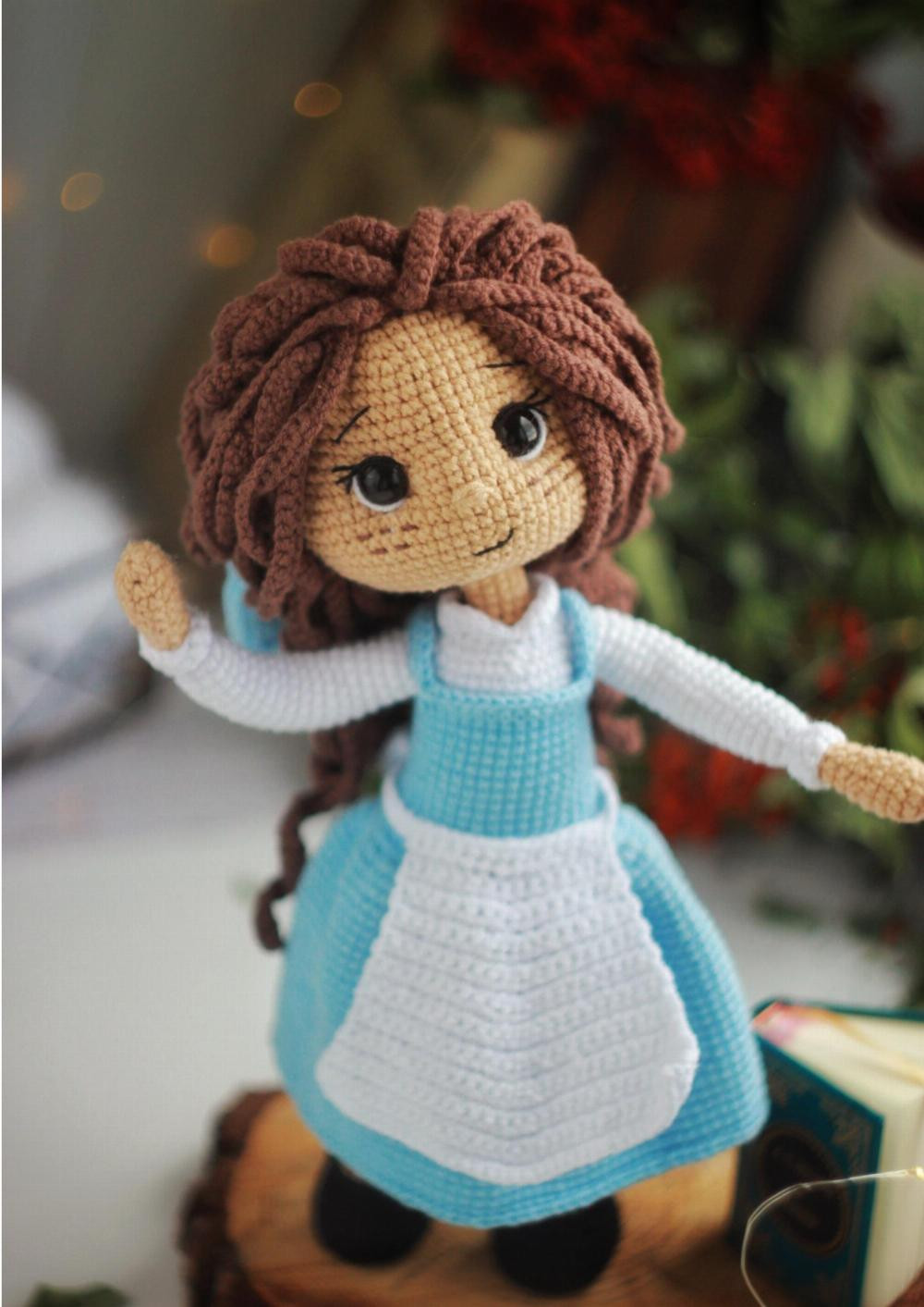 CROCHET PATTERN BELLE doll