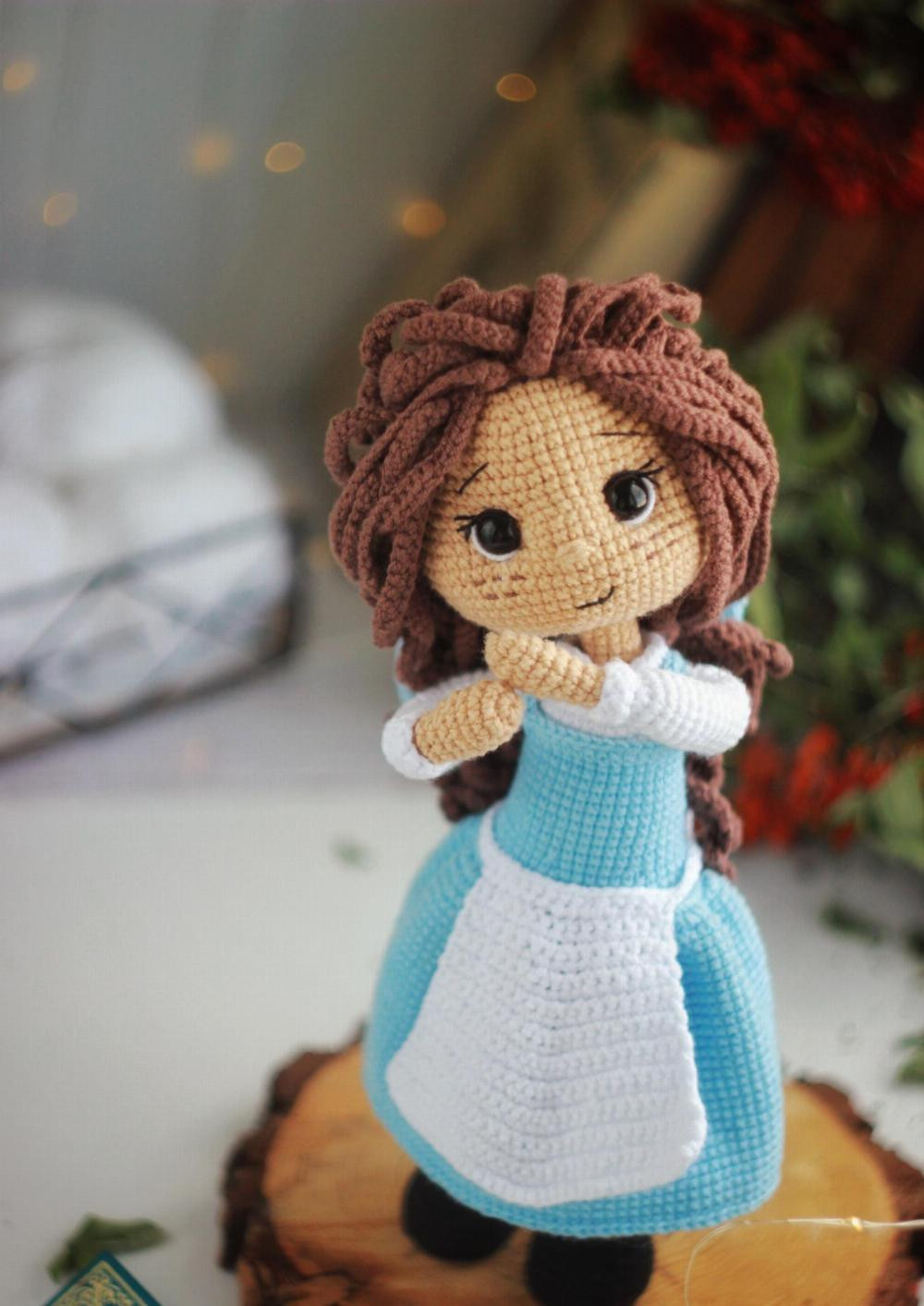 CROCHET PATTERN BELLE doll