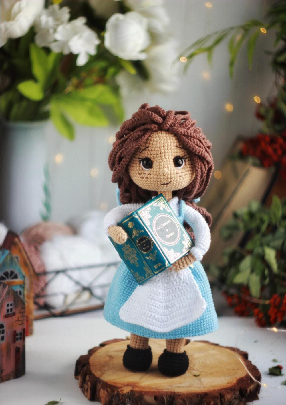 CROCHET PATTERN BELLE doll