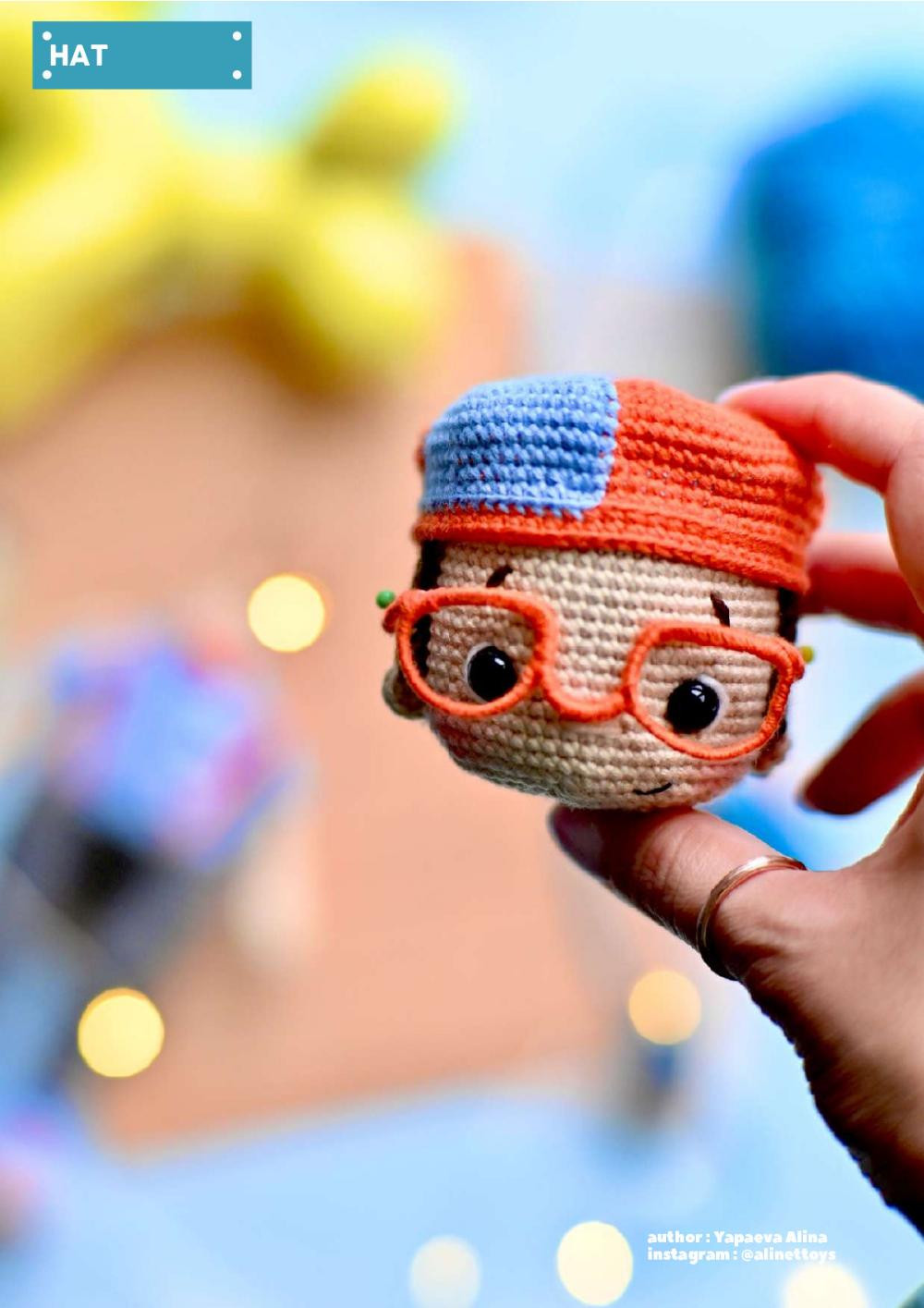 crochet pattern boy blippi