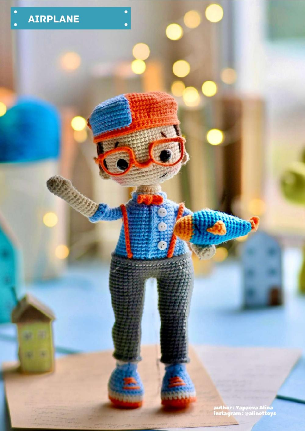 crochet pattern boy blippi