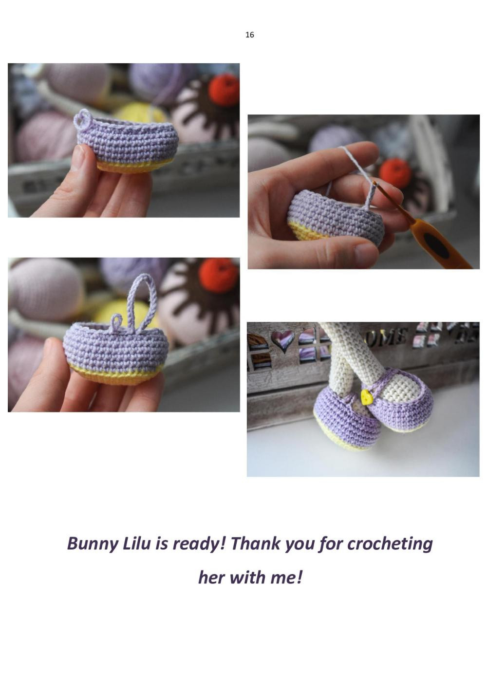 CROCHET PATTERN - BUNNY LILU