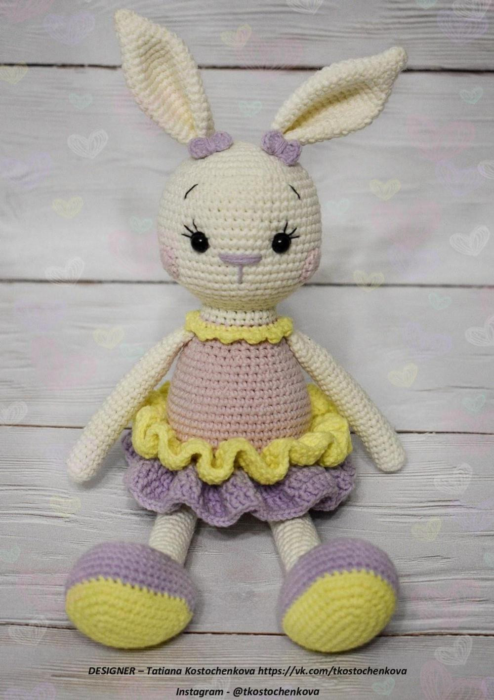 CROCHET PATTERN - BUNNY LILU