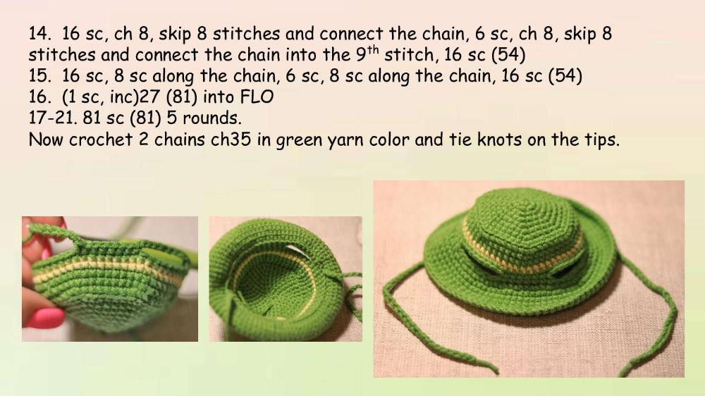 Crochet pattern Chris the Snail