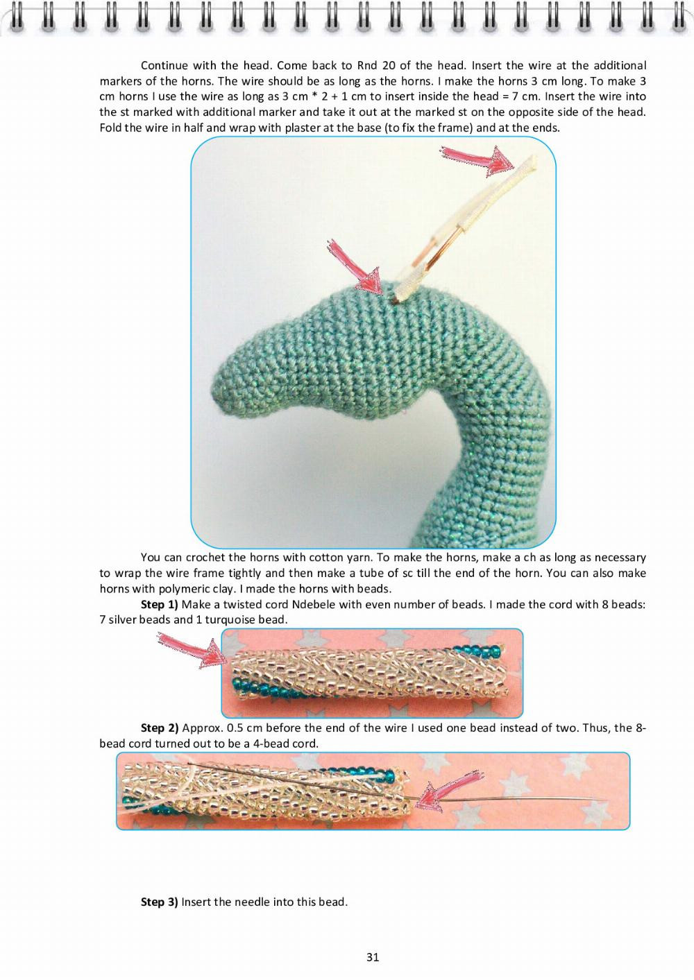 CROCHET PATTERN Elsa, the Dragon (Hungarian Horntail)