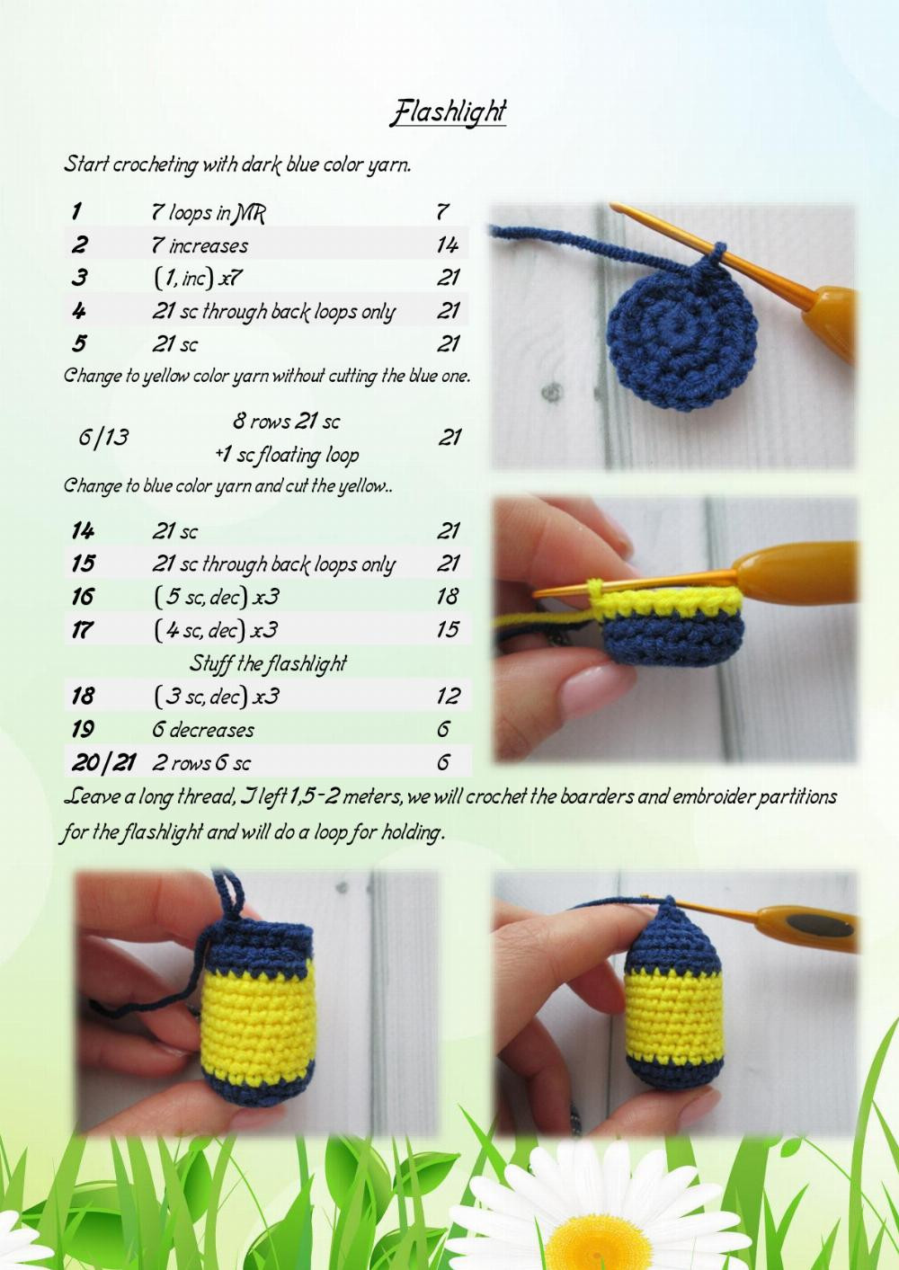 crochet pattern Firefly