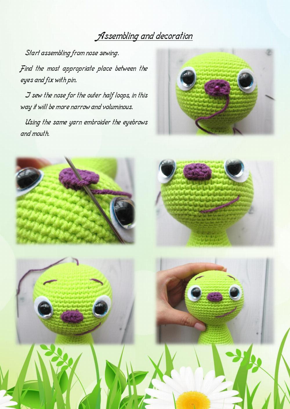 crochet pattern Firefly