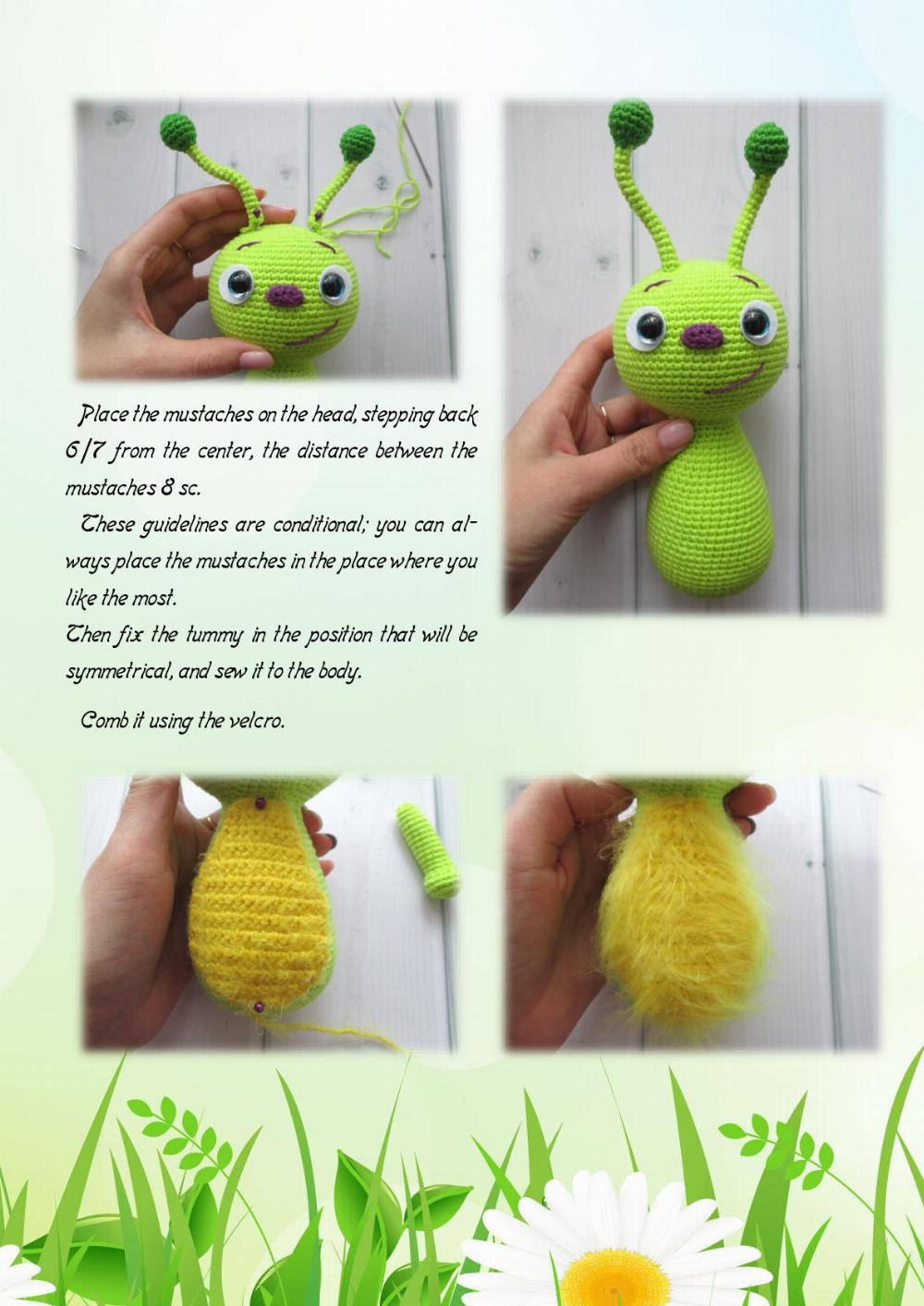 crochet pattern Firefly