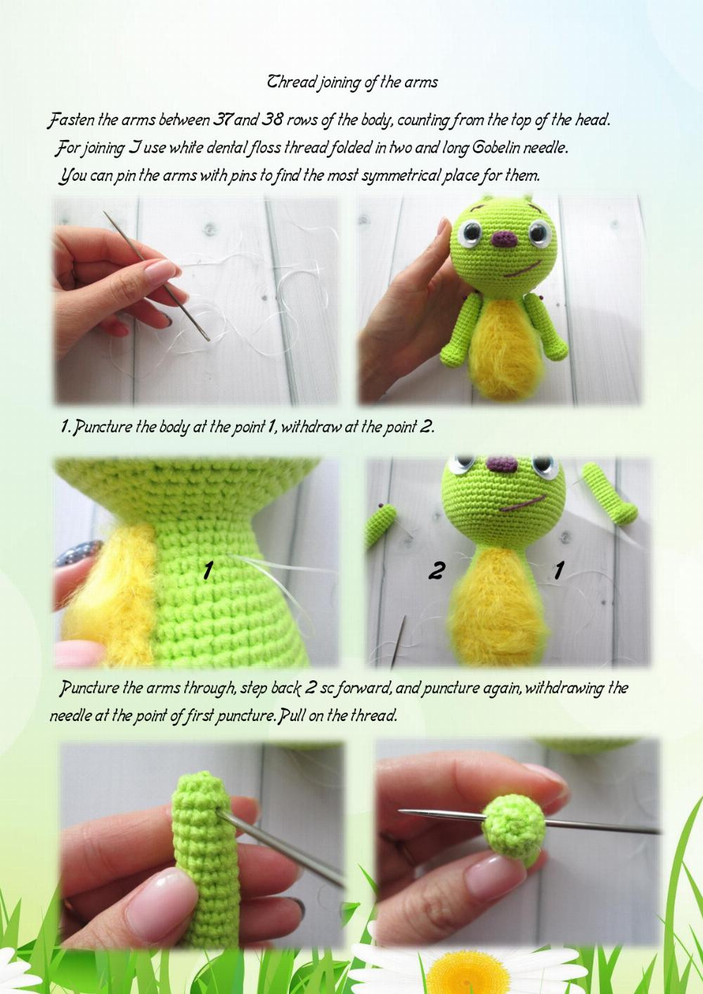 crochet pattern Firefly