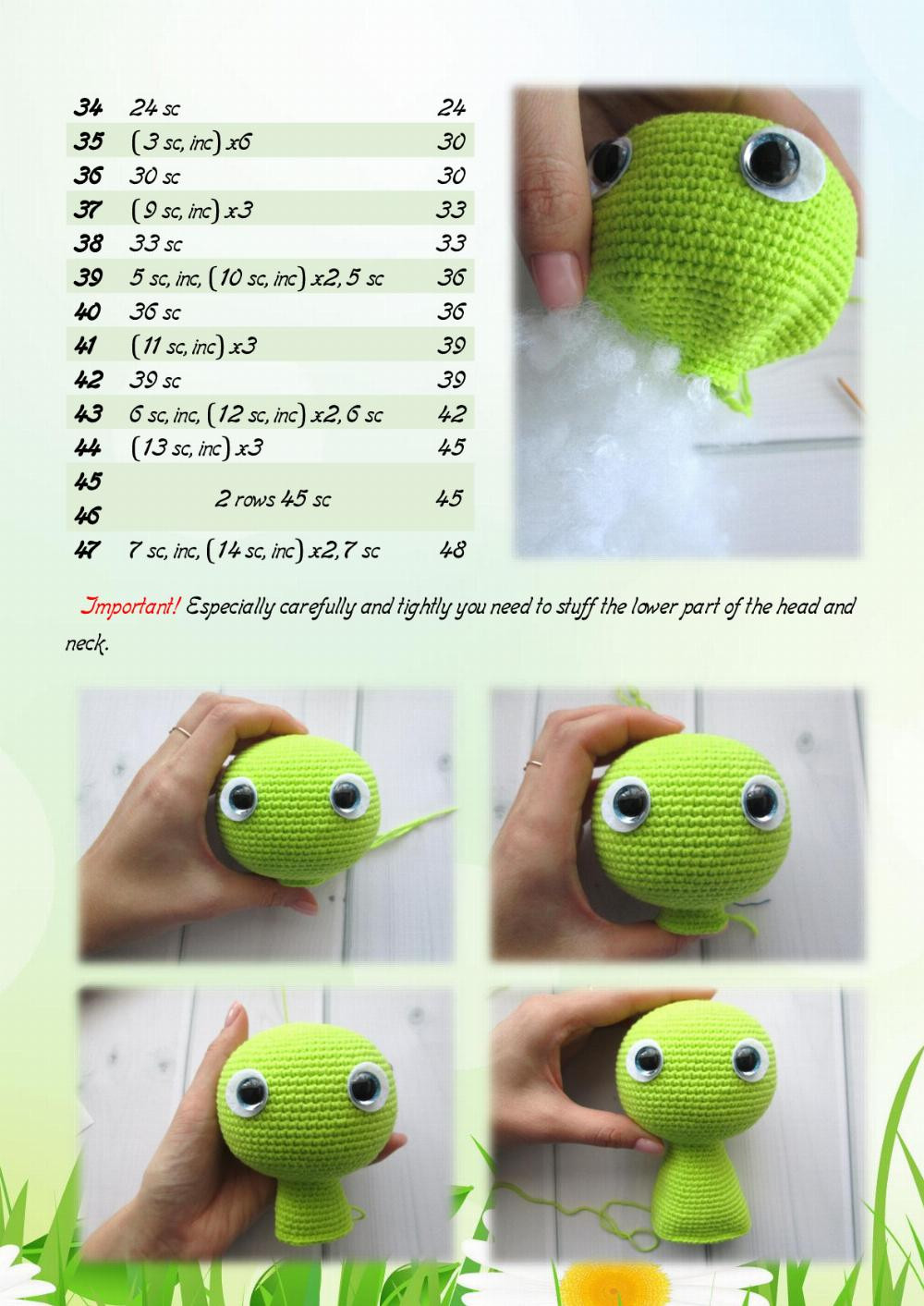 crochet pattern Firefly