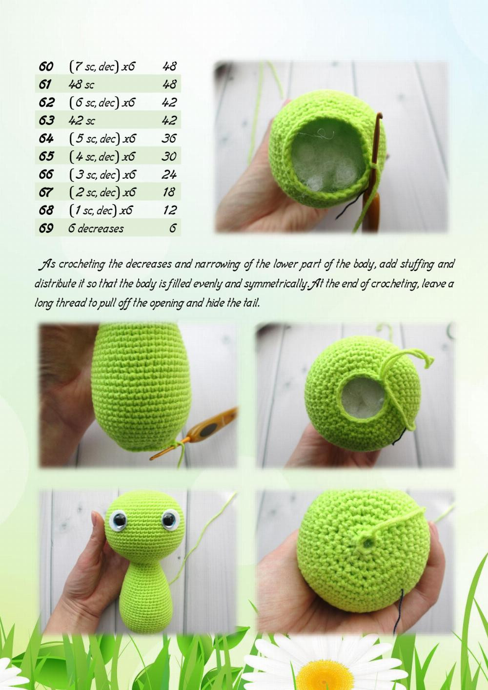 crochet pattern Firefly