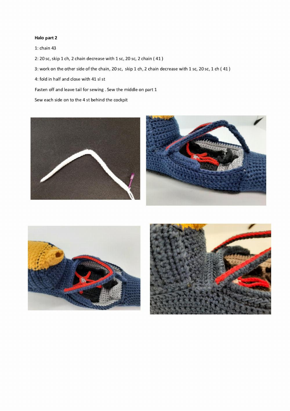 Crochet pattern formula 1 car 2022