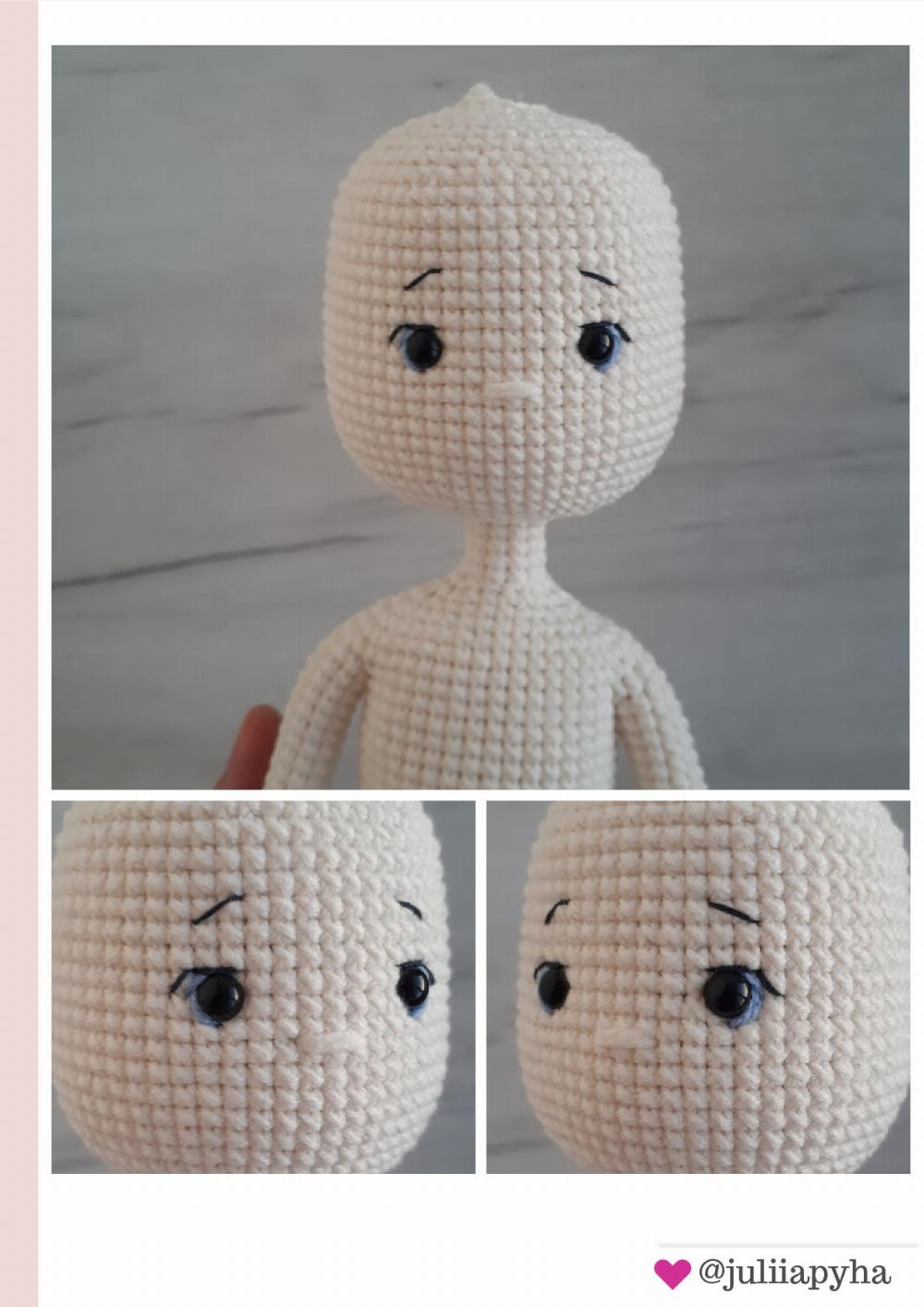 Crochet Pattern Frame Doll