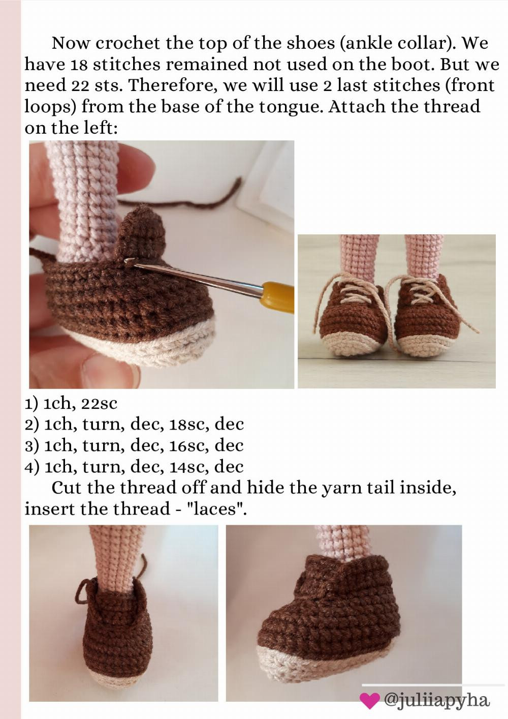 Crochet Pattern Frame Doll