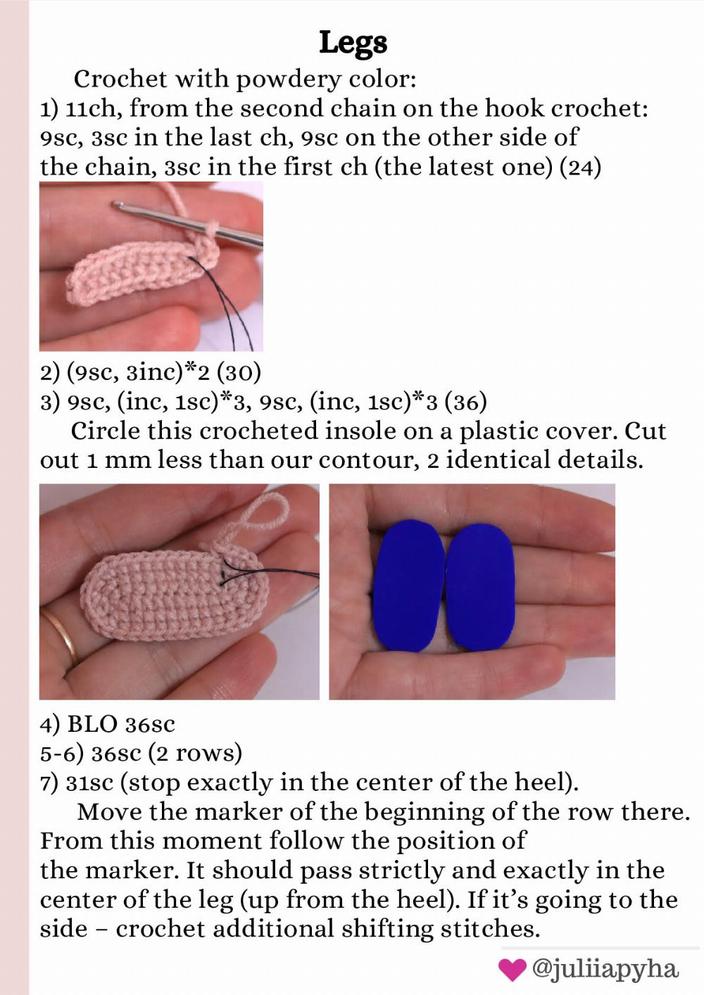 Crochet Pattern Frame Doll