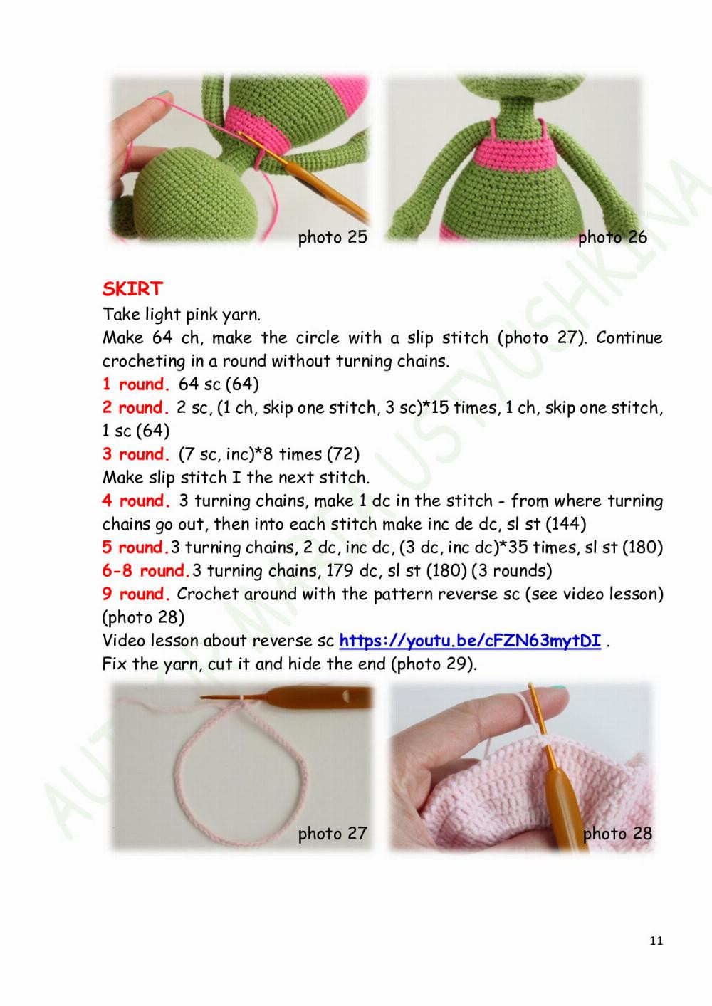 crochet pattern francis frog