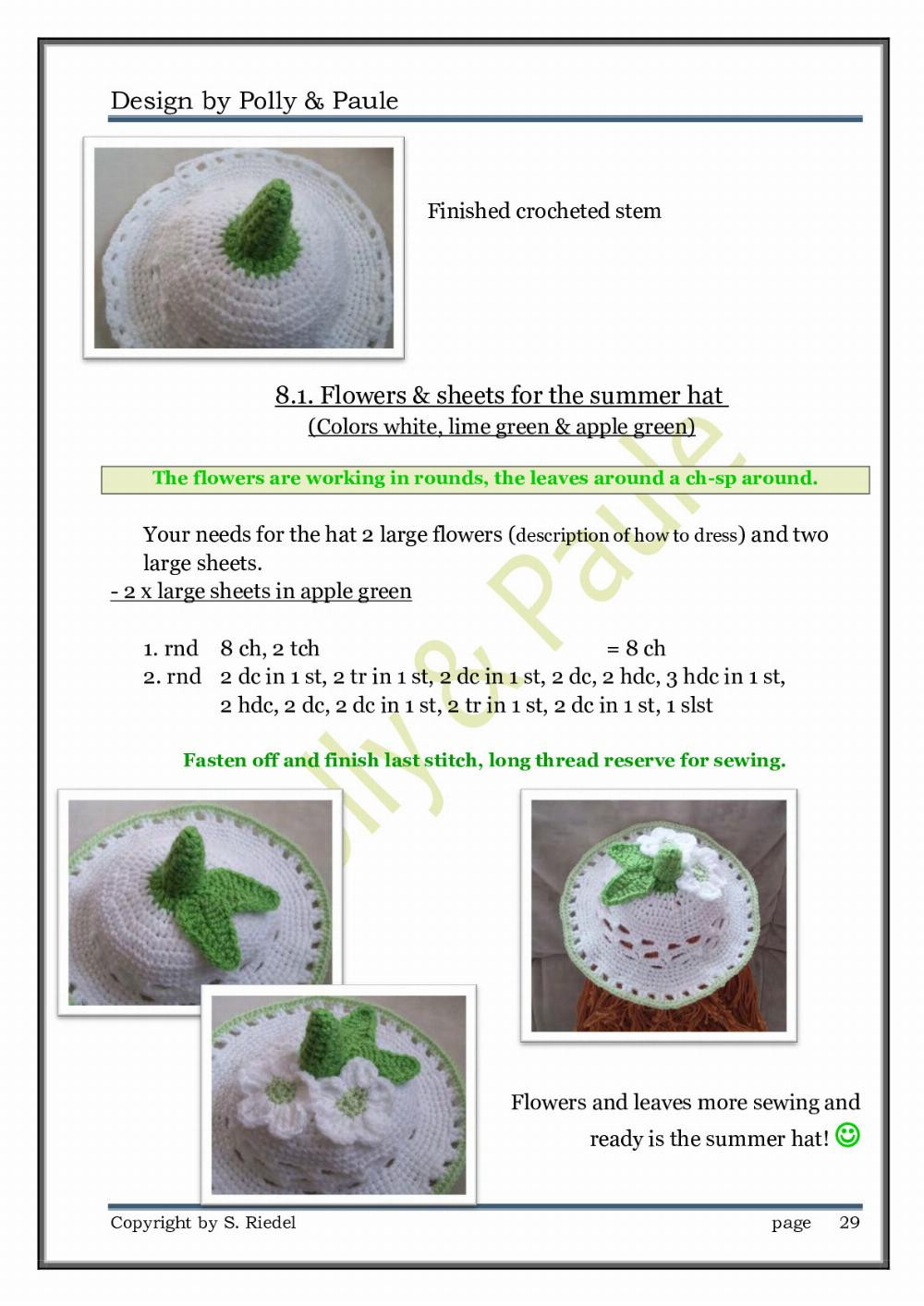 crochet pattern greta daisies crochet pattern