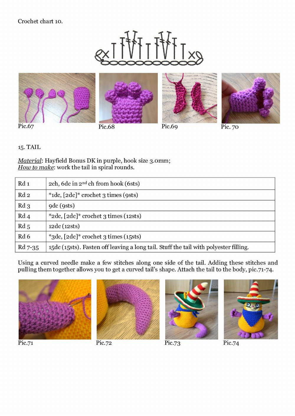 Crochet Pattern: Hungry Henry