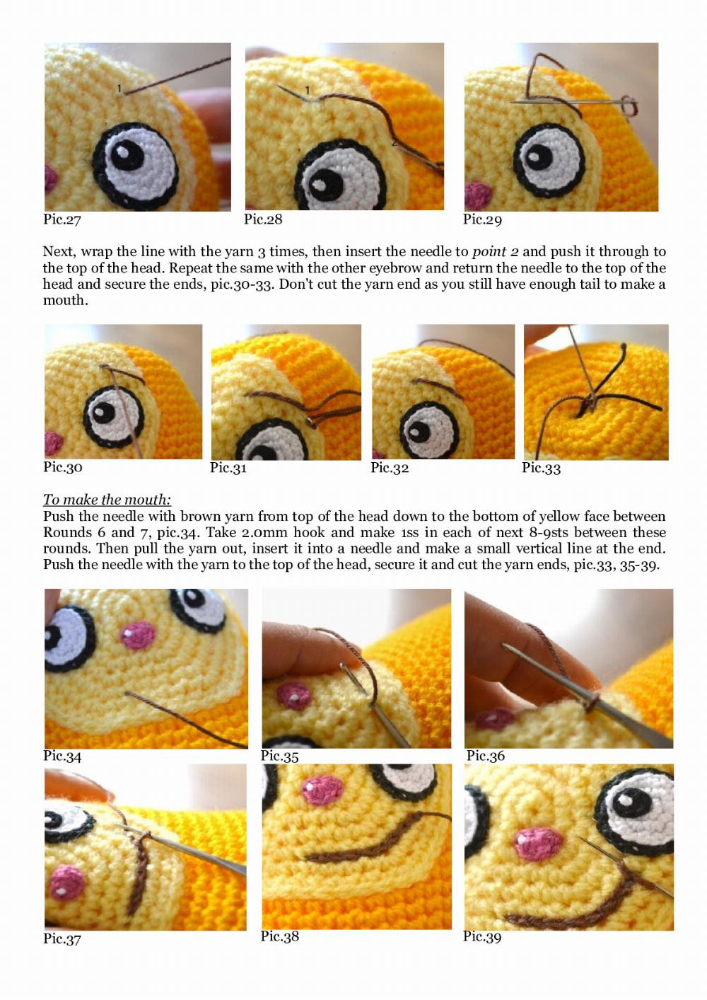 Crochet Pattern: Hungry Henry