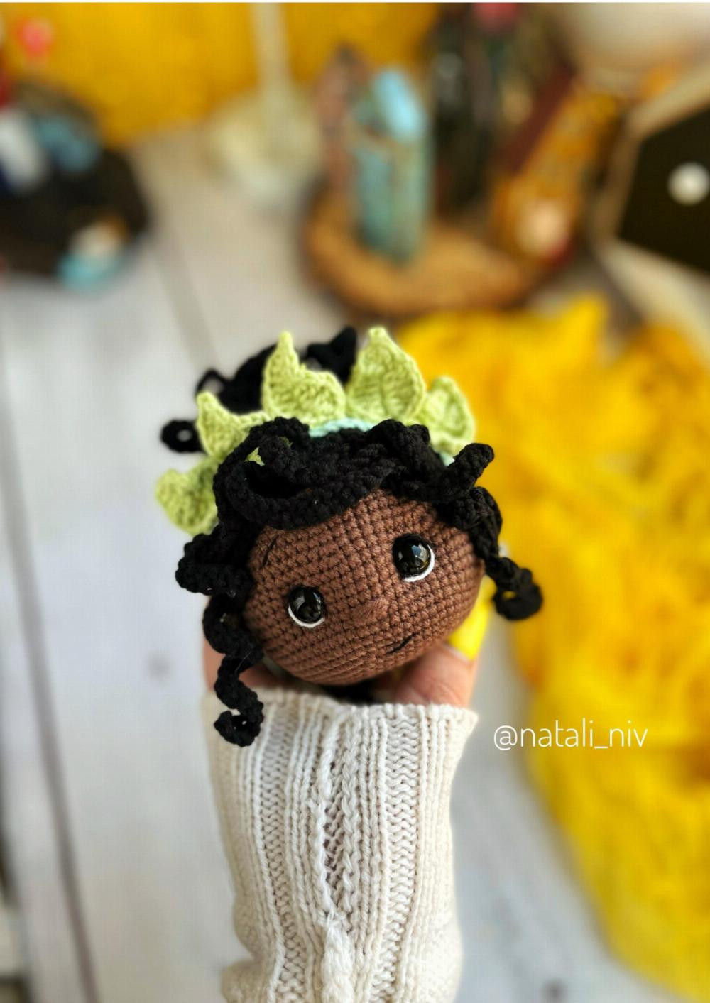 CROCHET PATTERN PRINCESS TIANA