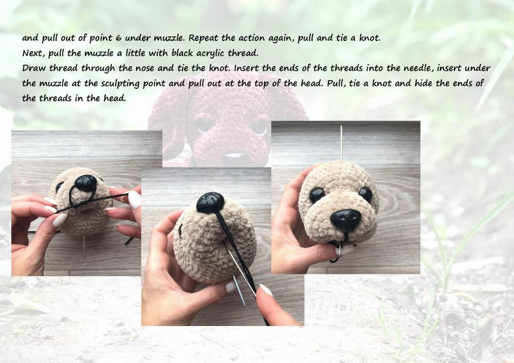 Crochet pattern "Puppy Labrador"